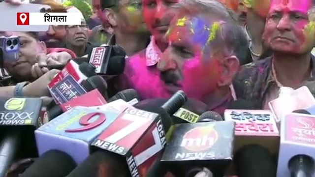हिमाचल में धूमधाम से मनाई गई होली, देखिए सीएम, नेता प्रतिपक्ष और मंत्रियों ने कैसे मनाया रंगों का ये त्योहार