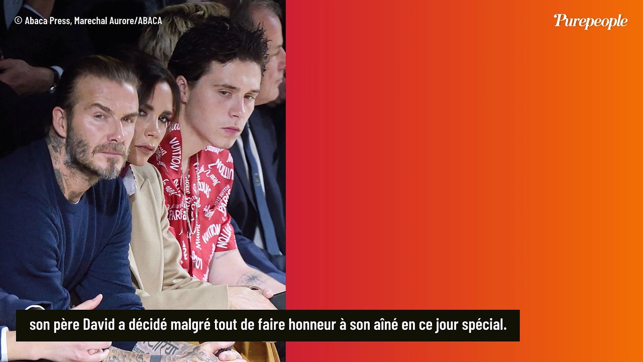 Premier pas vers la réconciliation du clan : David Beckham adresse publiquement un message à son fils Brooklyn