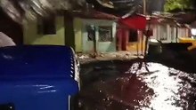 Chuvas provocam novos alagamentos em Cachoeira e obrigam moradores a deixar casas