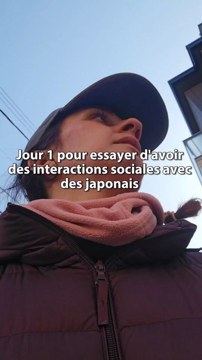Je rencontre un voisin au Japon