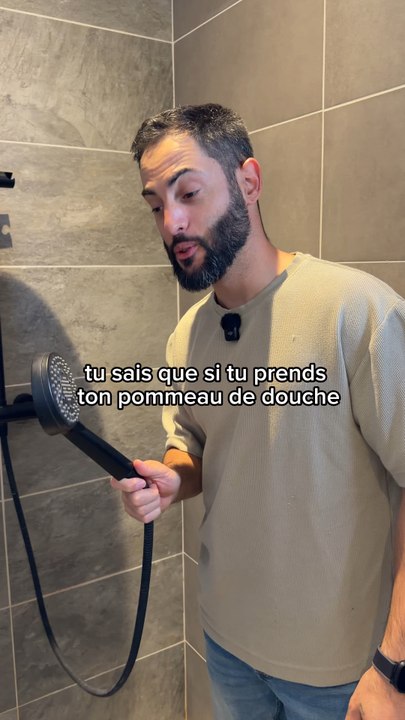 Astuce pommeau de douche