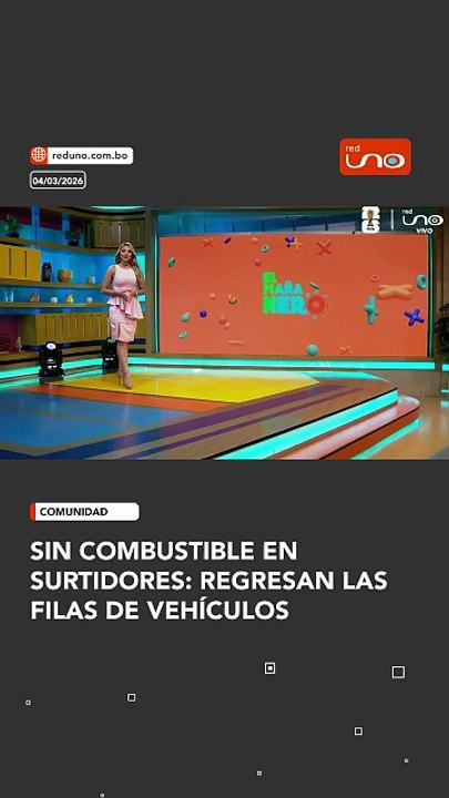Escasez de combustible provoca largas filas en surtidores