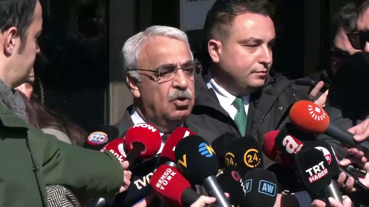 DEM Parti İmralı heyeti, İçişleri Bakanı Çiftçi ve Adalet Bakanı Gürlek'i ziyaret etti; "Kalıcı barış için adalete, toplumun tümünü ayrımsız kapsayan bir adalete ihtiyaç var"