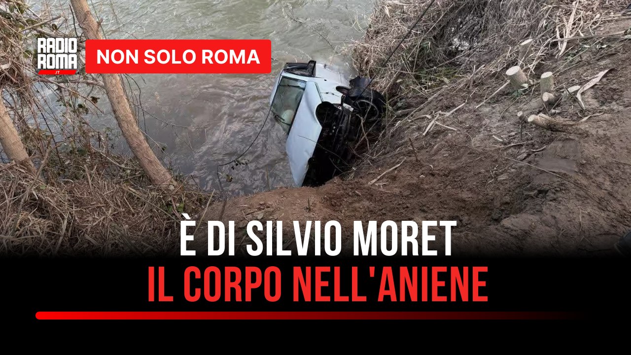 È di Silvio Moret il corpo ritrovato nel fiume Aniene: l'imprenditore scomparso il 14 febbraio