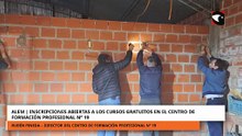 Alem | Inscripciones abiertas a los cursos gratuitos en el Centro de Formación Profesional N° 19