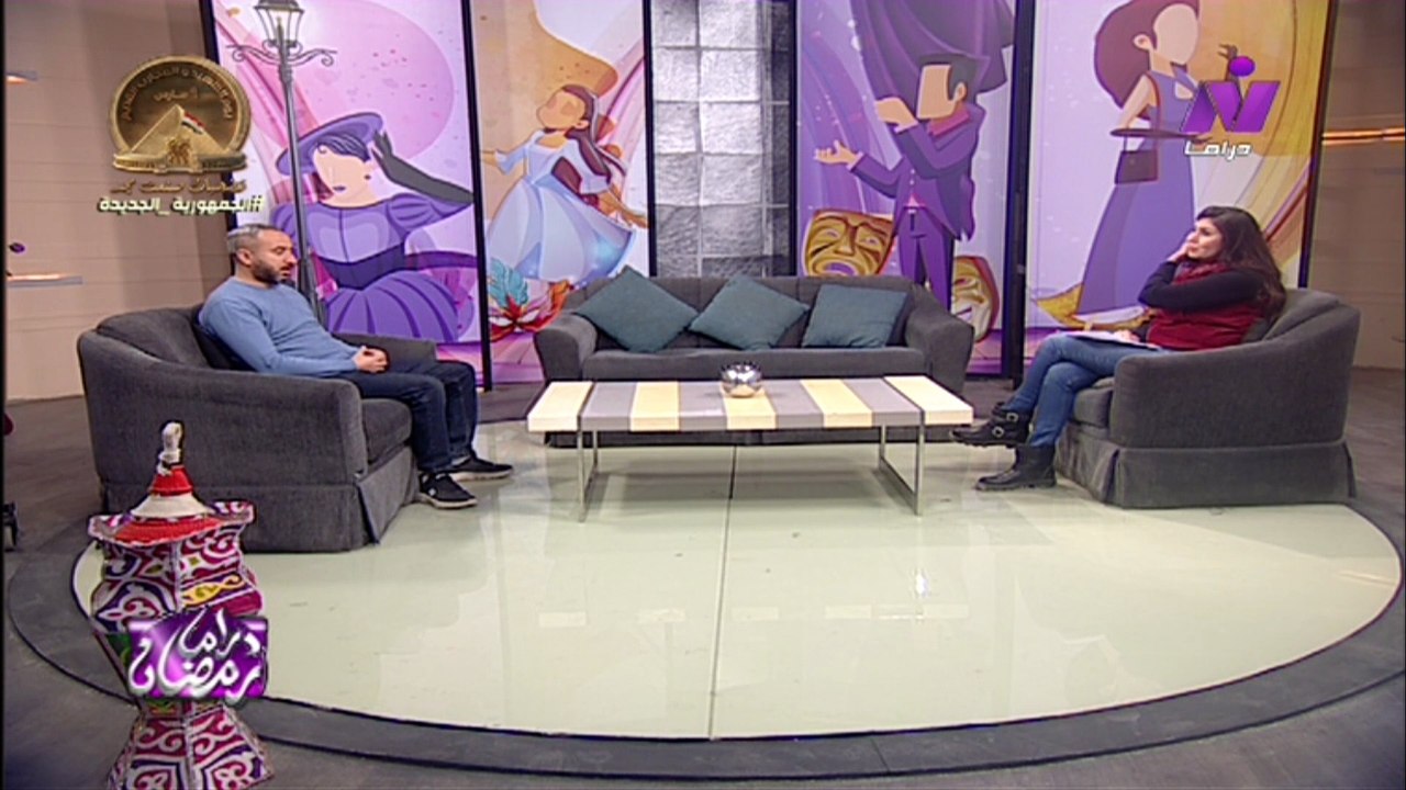 الاعلامية سماح عبد الرحمن لقاء /  الناقد الفنى حسين أنسى دراما رمضان4 مارس 2026