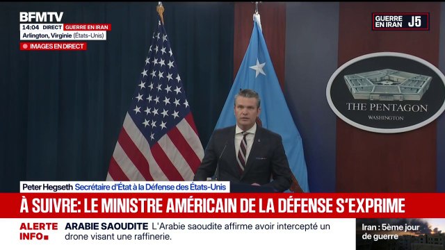 Guerre au Moyen-Orient: Les États-Unis sont en train de gagner de manière décisive, dévastatrice et sans la moindre pitié , déclare Peter Hegseth, le secrétaire d'État américain à la Défense