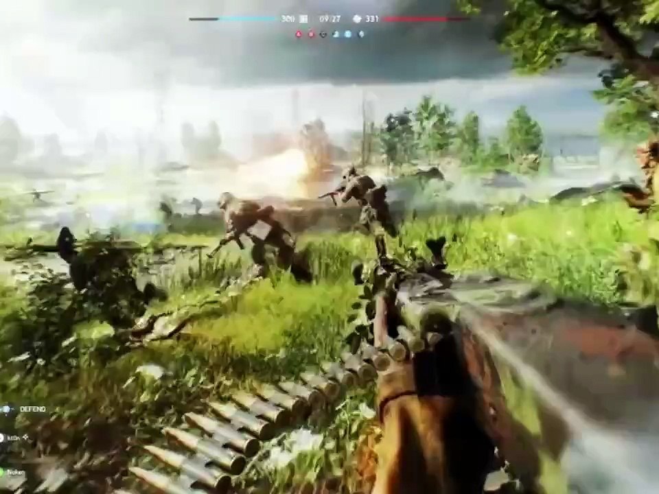 My First Time Storming the Beach in Battlefield V