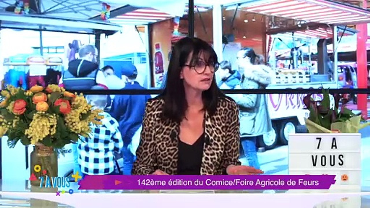 Retrouvez "7 à vous" avec Catherine Garnier et ses chroniqueurs pour les bons plans "sorties" ligériens et des sujets qui parlent de vous ! Zoom avec nos invités sur Le Comice-Foire Agricole de Feurs et le Salon Habitat et Immobilier de St-Etienne