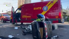 Motociclista estava inconsciente na chegada das equipes, diz médico do Siate