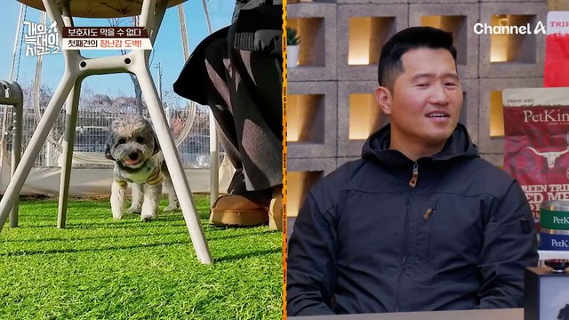 무분별 입질?! 계속해서 이빨을 드러내는 강아지, 보호자도 막을 수 없다!