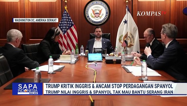 Trump Kritik Inggris dan Ancam Stop Perdagangan ke Spanyol Usai Tak Dukung AS Serang Iran