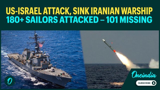 U.S-Israeli Submarine BOMBS Iran Navy Ship? 180+ Iranian Navy Sailors ATTACKED! 1 Dead, 108 Missing