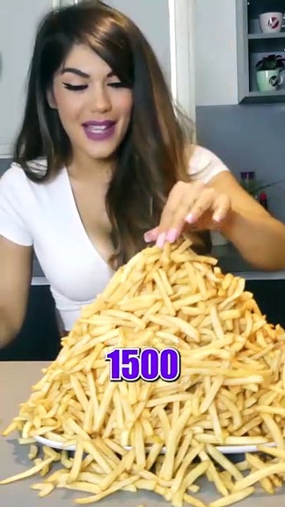 Manger 1500 frites mcdo !