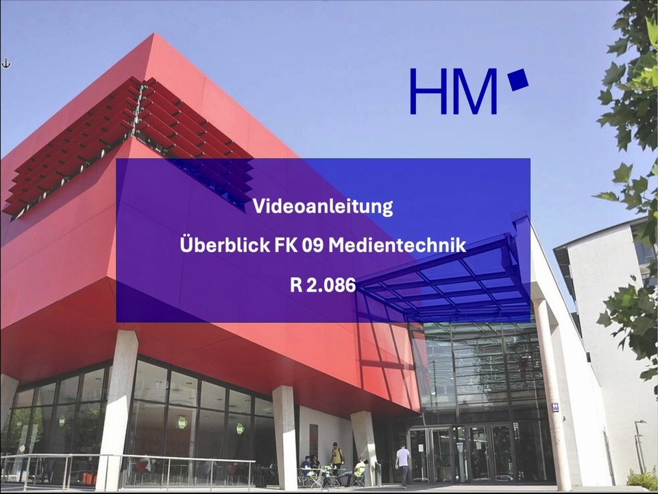 R 2.086 Videoanleitung