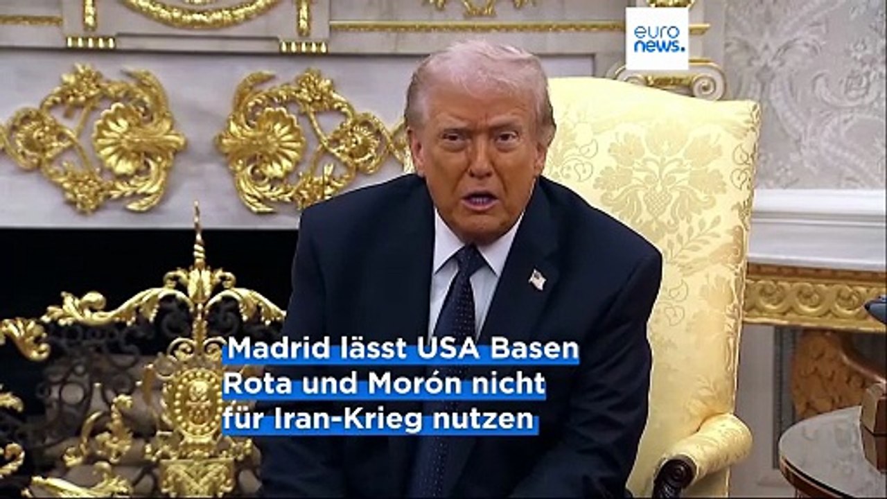 'Nein zum Krieg' – Spaniens Sanchez stellt sich gegen USA und Israel