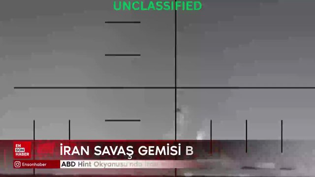 ABD Hint Okyanusu'nda İran savaş gemisini batırdı