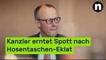 Friedrich Merz: Kanzler erntet Spott nach Hosentaschen-Eklat