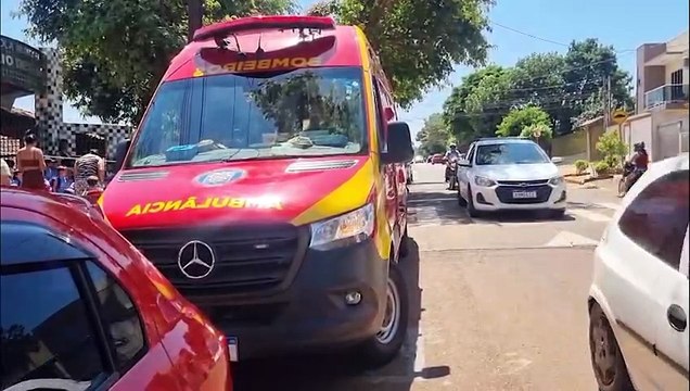 Menina de seis anos tem contusão na cabeça após sofrer queda na Escola Atilio Destro