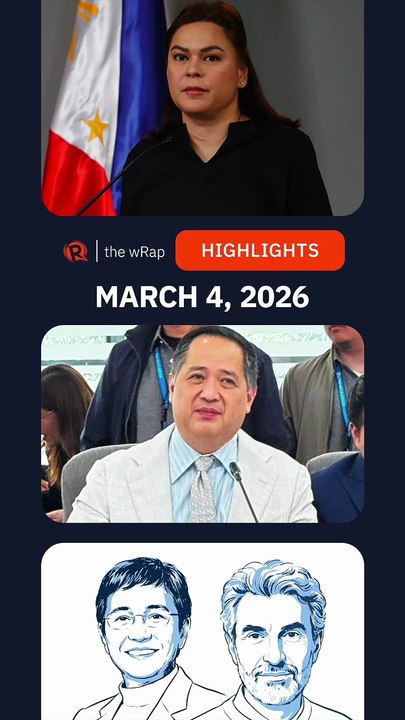 Today’s headlines: Sara impeachment, Bong Suntay, UN’s AI panel | The wRap | March 4, 2026