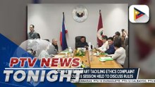 Senate Ethics Committee to start tackling ethics complaint vs. Sen. Dela Rosa; executive session held to discuss rules
