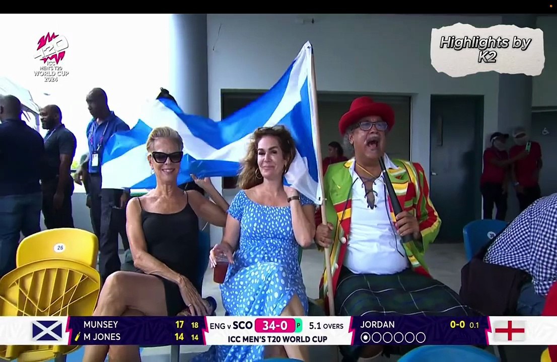 England vs Scotland | Full T20 Match Highlights 2024 | Guyana Showdown 🏏🔥