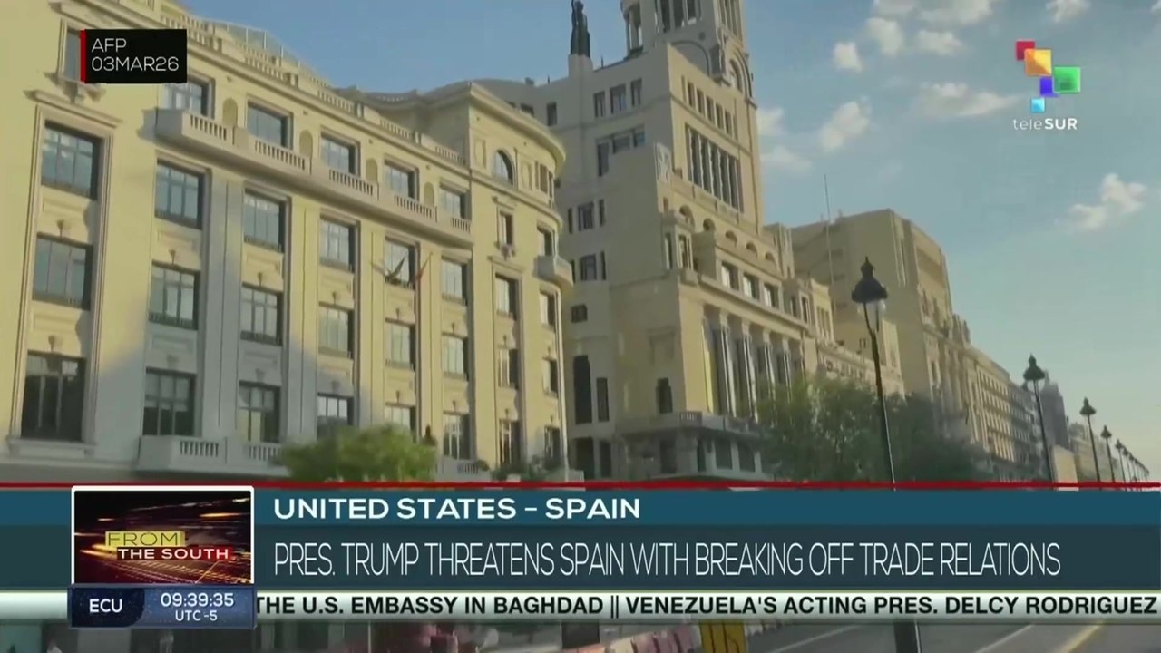 Pres. Trump threatens to break trade relations with Madrid over military budget and use of air bases