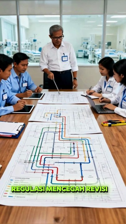 Dapatkan Lolos Akreditasi 100% dengan Menerapkan Gambar Instalasi Gas Medis yang Sesuai Permenkes, Tanpa Revisi Berulang yang Menguras Biaya.
