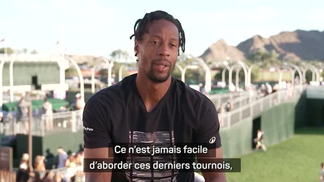 Indian Wells - Monfils : "Une belle opportunité de dire adieu à cet endroit magnifique"