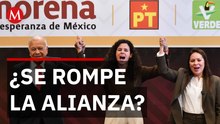 Sheinbaum pone a prueba la alianza: El destino del PT y el Verde para 2027