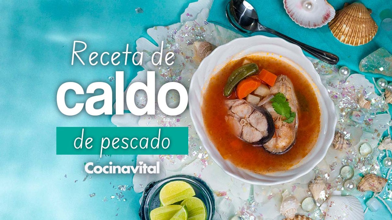Receta de caldo de pescado para Cuaresma