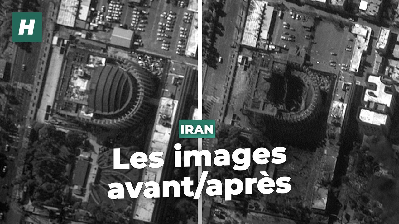 Les images satellites montrent l'ampleur des dégâts en Iran