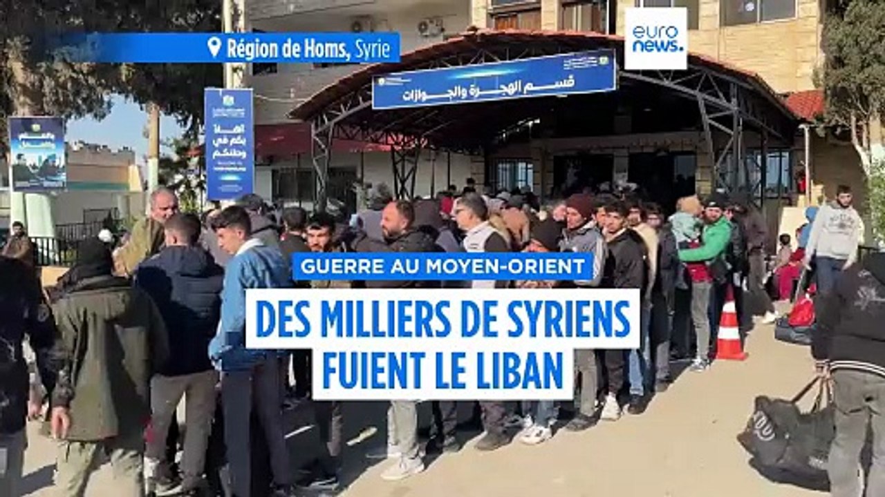 Damas ouvre ses points de passage pour le retour de milliers de Syriens fuyant l'escalade israélienne au Liban