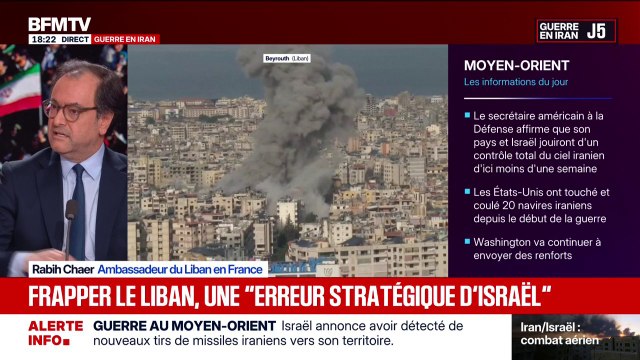 On veut désarmer le Hezbollah , assure Rabih Chaer, ambassadeur du Liban en France