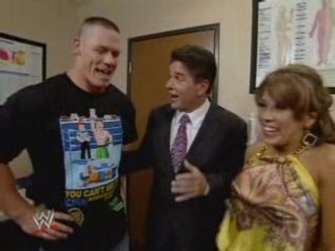John Cena and Mickie James backstage segment (ONS 08)