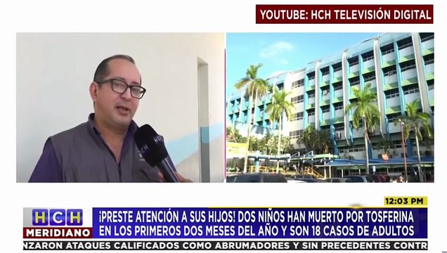 Dos menores muertos reportan autoridades de salud producto de Tos ferina