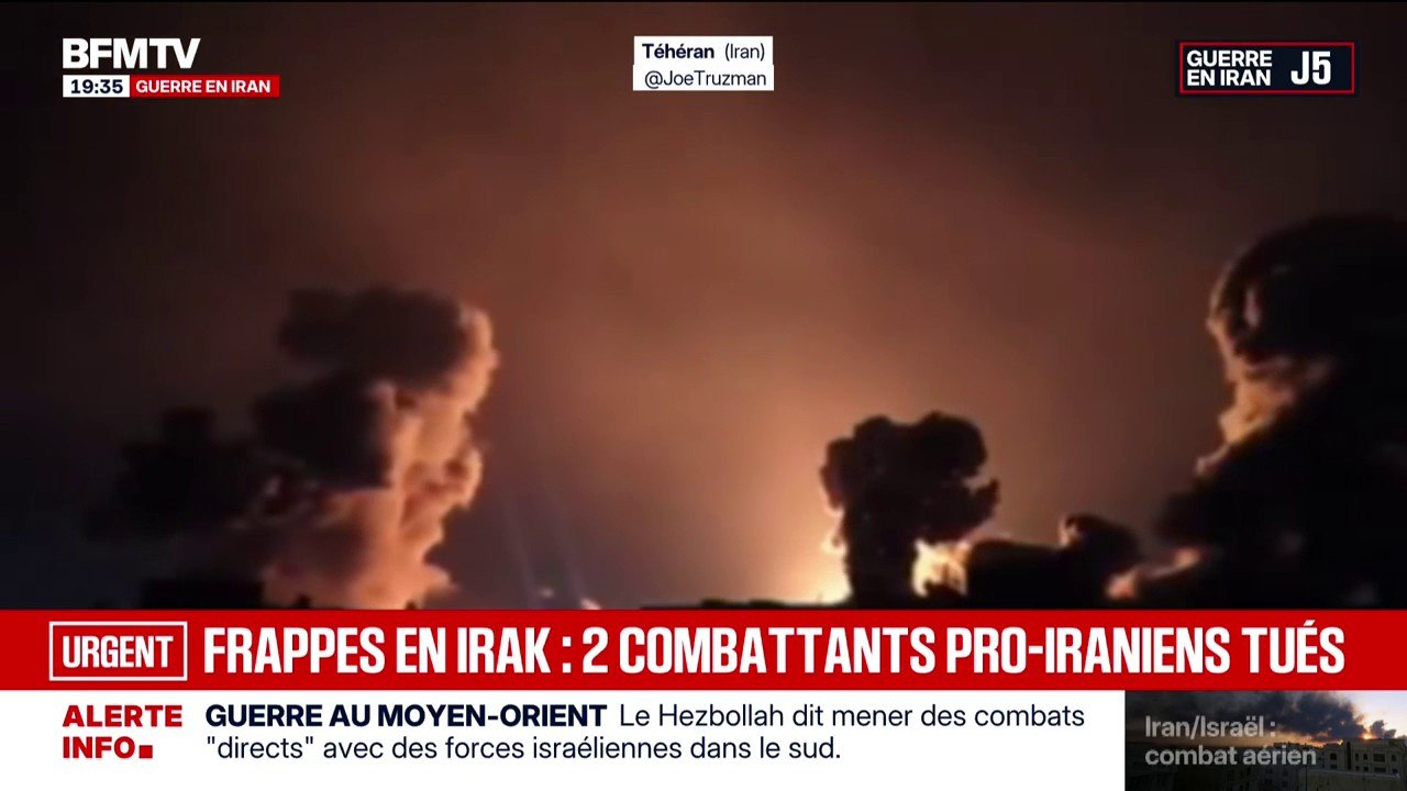 Guerre au Moyen-Orient: deux combattants pro-iraniens tués dans une frappe en Irak