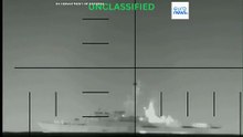 Pentagon video shows US torpedo attack on Iranian warship