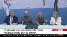 Nahuel Gallo en conferencia de prensa: "Pensar en mi hijo es lo único que me mantuvo vivo"