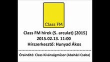 Jingles Class FM Hírek (2015-2016)
