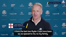 Donald delighted to return as Team Europe's Ryder Cup captain