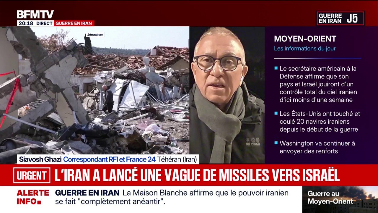 Guerre au Moyen-Orient: l'Iran affirme avoir lancé une nouvelle salve de missiles vers Israël