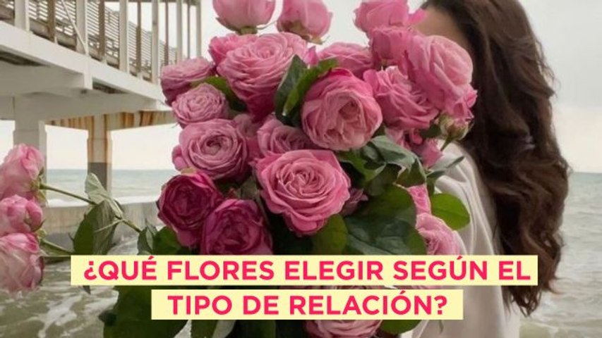 ¿Qué flores elegir según el tipo de relación?