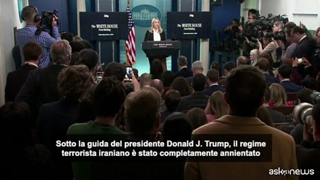 Iran, Casa Bianca: Abbiamo annientato regime terroristico iraniano