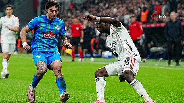 Ziraat Türkiye Kupası: Beşiktaş: 4 - Çaykur Rizespor: 1 (Maç sonucu) | Ajansspor | IHA