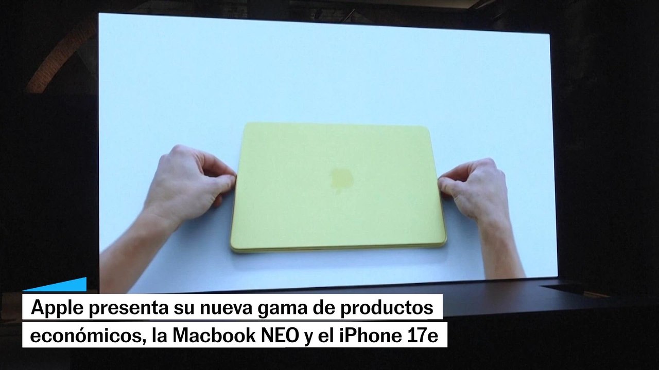 Apple presenta su Macbook Neo