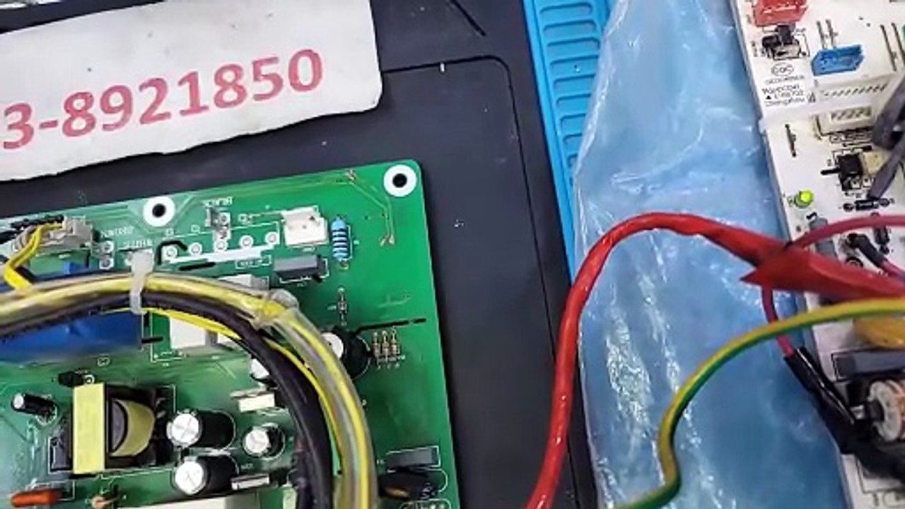 Haier Dc inverter ac E7 error code outdoor pcb Dc inverter ac pcb training center Babar Electronics