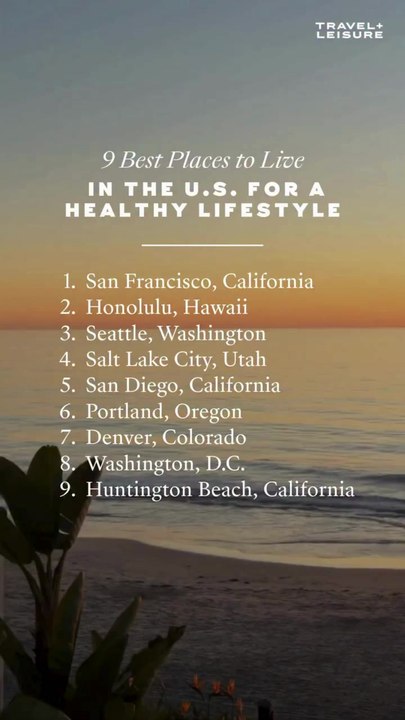 9 Best Places to Live in the US for a Healthy Lifestyle