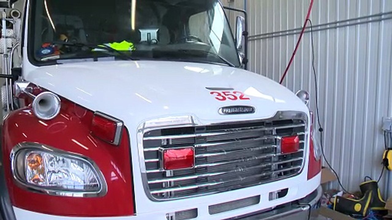 Service incendie de Saint-Simon : visite de la nouvelle caserne de pompiers 