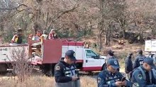 Operativo en el Ajusco desalojan a 50 familias en predio de Tlalpan y reportan dos policías heridos